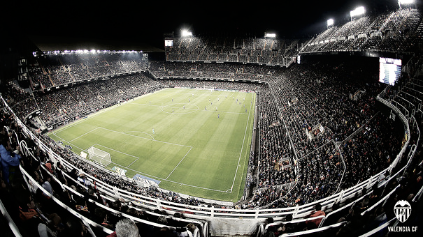 Estadio de Mestalla. Foto: Valencia CF