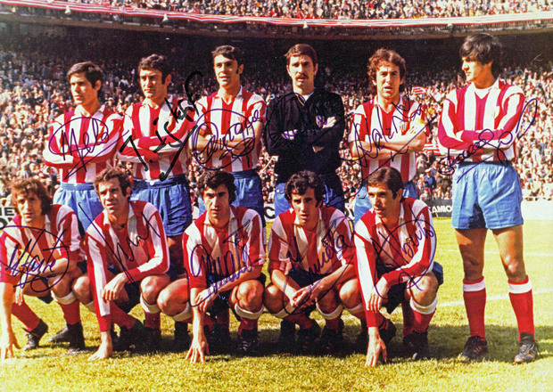Los campeones de la séptima liga | Foto: Atlético de Madrid