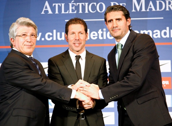 Presentación de Diego Pablo Simeone con el Atleti | Foto: Atlético de Madrid