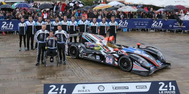 Morgam-Nissan, todo adaptado para acomodar Frédéric. (Foto: SRT Racing)