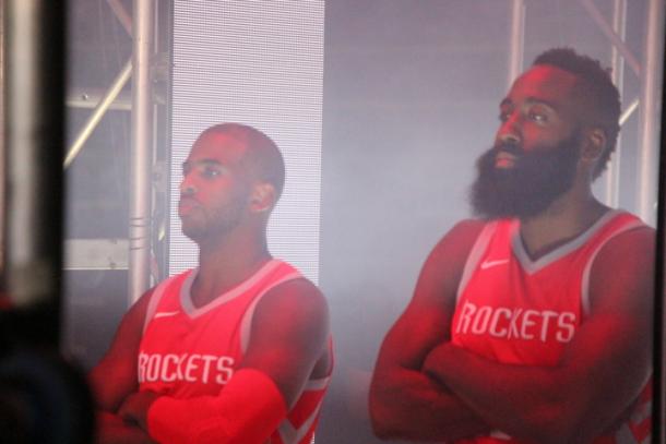 Chris Paul y James Harden | Foto: NBA.com