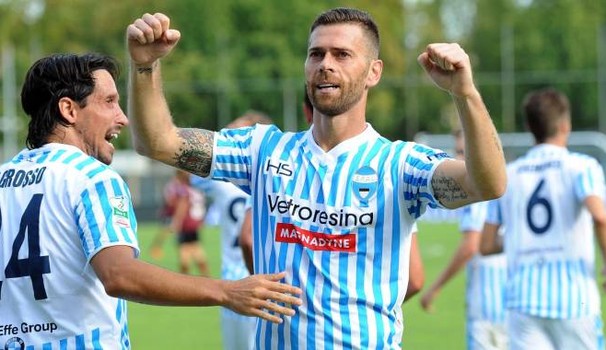 Mirko Antenucci, 32 anos, 11 gols em 25 jogos com o SPAL | Foto: Divulgação/SPAL