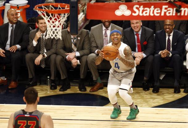 Isaiah Thomas earned back to back all-star appearances in February. Photo: Derick E. Hingle/USA-TODAY Sports
