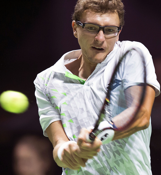 Denis Istomin exits in the first round (Photo:Getty Images/Koen Suyk)                             