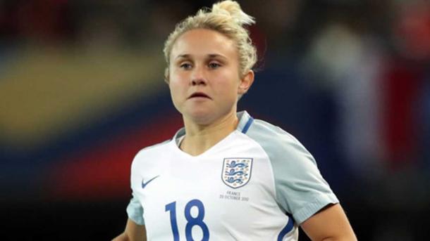 Isobel Christiansen will look to bring her club form onto the international stage | Source: thefa.com