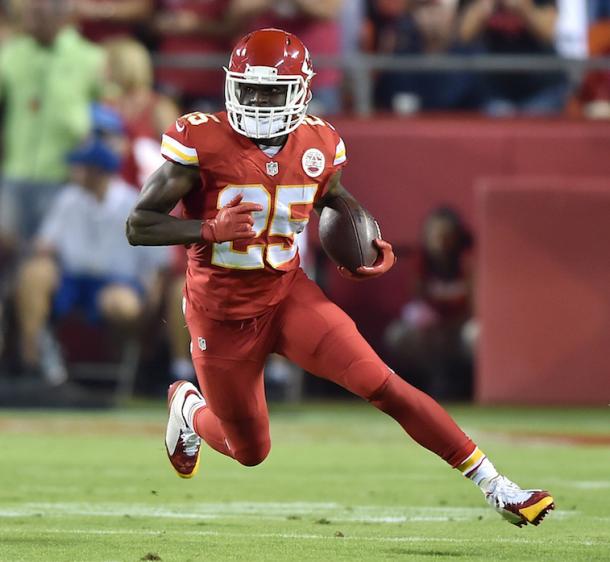 Charles' contract isn't as prohibitive as Peterson's, but the Chiefs simply don't need him | Peter Aiken, Getty Images