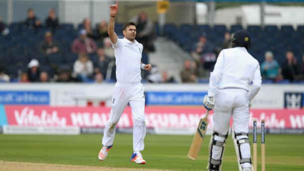 Anderson has been in fine form with the ball against Sr Lanka | Photo: Getty