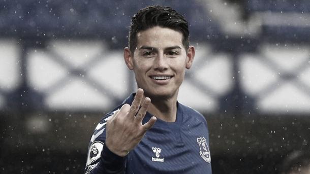 Un reto duro para James./ Foto: Premier League