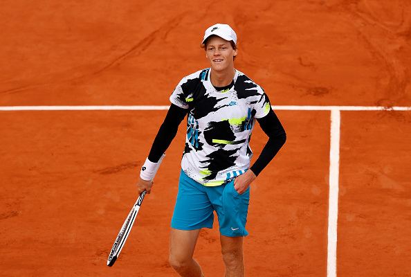 Sinner is the first French Open debutant to make the quarter finals since Nadal (Clive Brunskill/Getty Images)