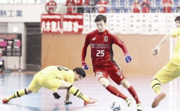 Khoei Shibata en la liga japonesa / Foto: Noia Futsal