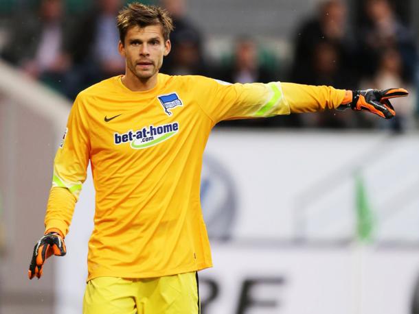 Jarstein has kept an impressive five clean sheets in ten games following the winter break (Source: Kicker.de) 