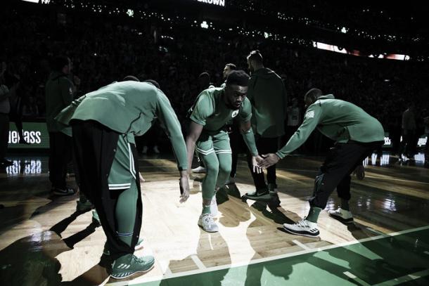 Jaylen Brown con los Celtics. Fuente: NBA.com