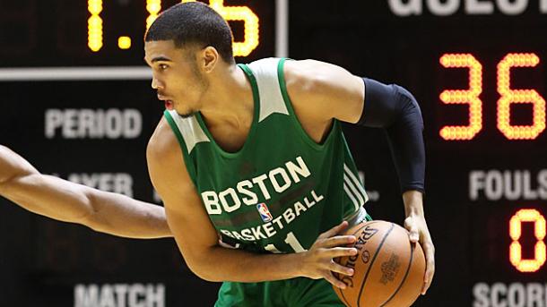 Jayson Tatum was regarded as the best player of the Summer League by many. (Photo: Melissa Majchrzak/Getty Images)