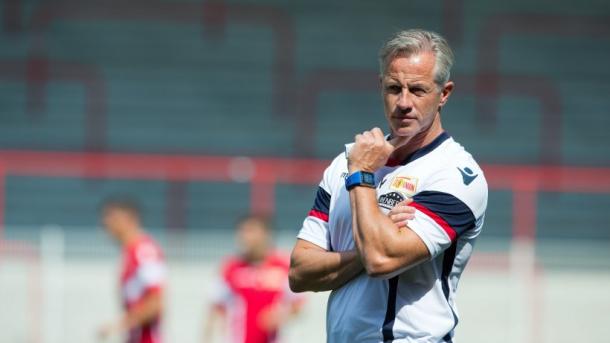 Jens Keller, the new Union Berlin coach, goes in search of his first win. (Source: Jörg Carstensen / picture alliance / dpa) 