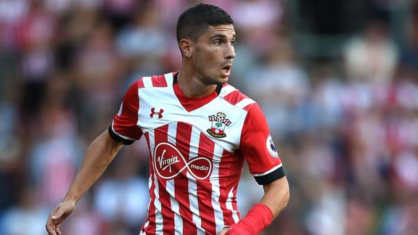 Jeremy Pied has only recently signed but must now wait for his chance to play for the Saints. Photo source: SkySports