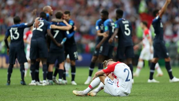 Vida desconsolado tras el pitazo final | Foto: FIFA.com