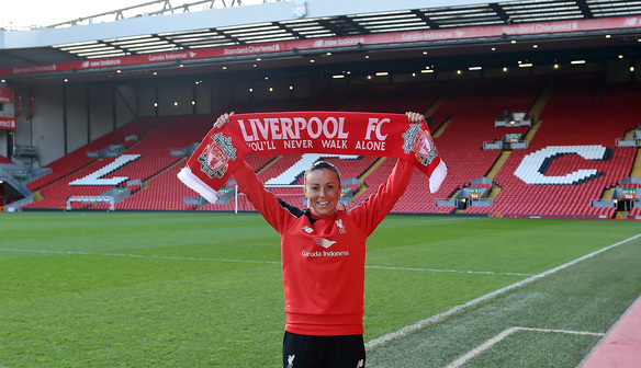 Harding and Liverpool will face Birmingham City on the first gameday. (Photo: Liverpool Ladies)