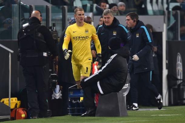 Hart limped off in the latter stages of City's defeat against Juventus on Tuesday