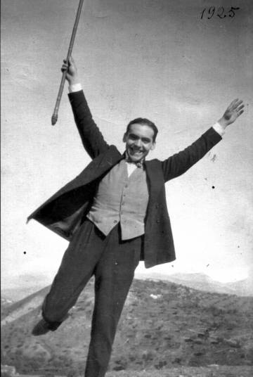 Lorca en 1925 | Foto: Luis Buñuel