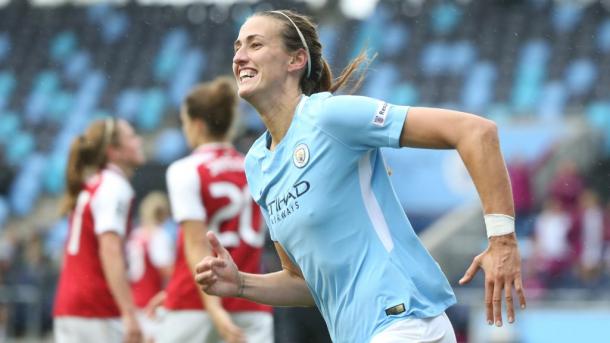 Jill Scott is one of many talented players in City's roster | Source: mancity.com