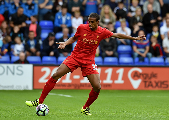 Matip in action during Liverpool's 1-0 pre-season friendly victory over Tranmere earlier this evening. | Photo: Getty