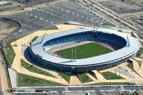 Vista aérea del Estadio de los Juegos Mediterráneos | pmdalmeria.com