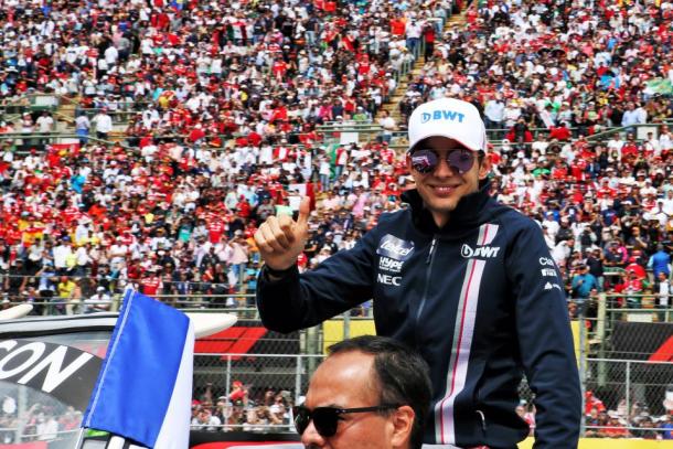 Esteban Ocon en el GP de México | Foto. Racing Point Force India