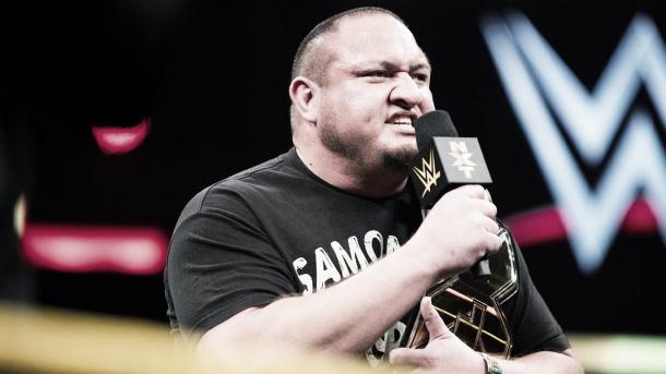 Samoa Joe is enjoying a great heel run in NXT. Photo: wwe.com