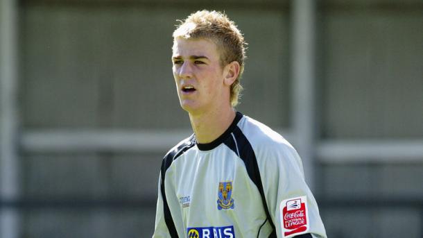 A young Joe Hart started his career at Shrewsbury Town before moving to Manchester. Photo: Sky Sports
