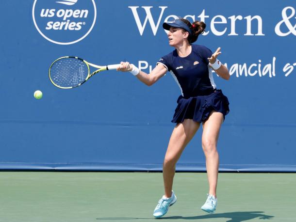 Konta is primed for a deep run in New York/Photo: EPA