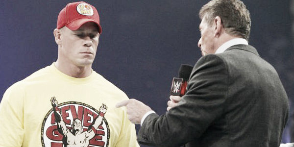 Mr McMahon believes John Cena is the Babe Ruth of wrestling (image: WhatCulture.com)