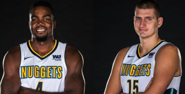 Jokic y Millsap | Imagen: BSN Denver