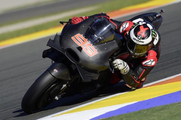 Jorge Lorenzo e la sua nuova Ducati