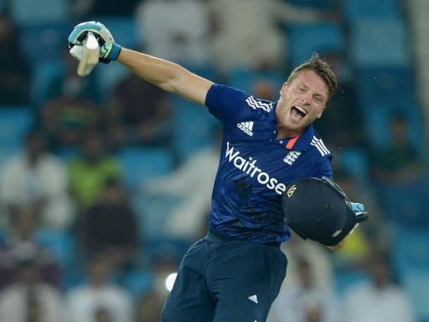 Jos Buttler's attacking intent and creativity has made him an instant hit with the England fans (photo: yahoo)