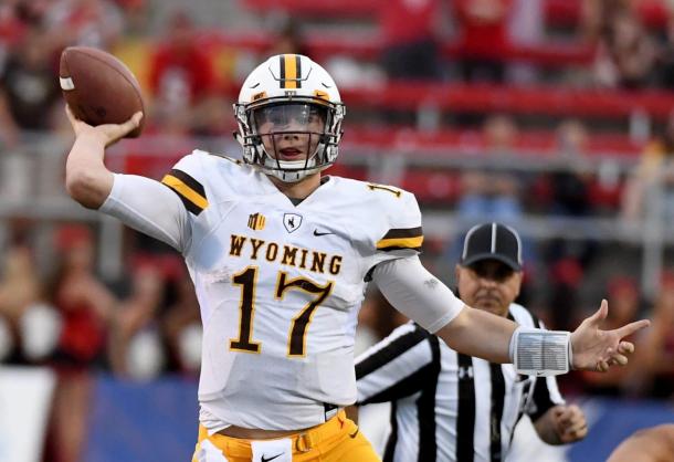 Like all of the quarterbacks in this class, Josh Allen has the chance to go first overall. | Ethan Miller, Getty Images