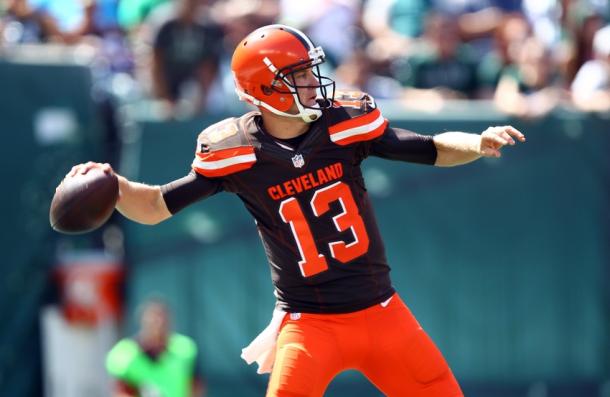 Josh McCown is entering the 2nd year of his contract with the Browns, the question is whether or not he will be back. (Danny Wild/USA TODAY Sports