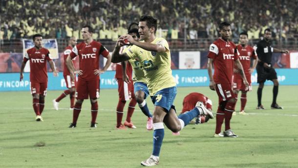 Josu en su etapa como jugador del Kerala Blasters indio. | Foto: goal.com/ISL