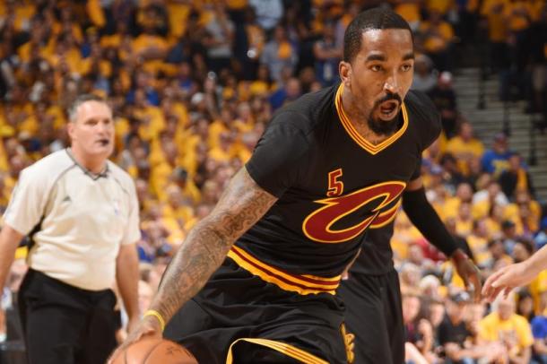 J.R. Smith will need to get going and what better time than the NBA Finals. Photo: Andrew D. Bernstein/Getty Images