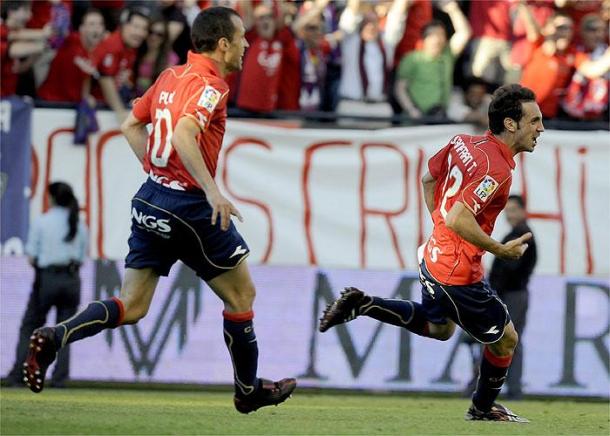 Gol ante el Real Madrid que dio la salvación | foto: Osasuna1920.com