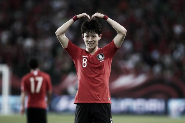 Lee Jae-Sung, volante ofensivo importante en el sistema de los surcoreanos | Foto: KFA