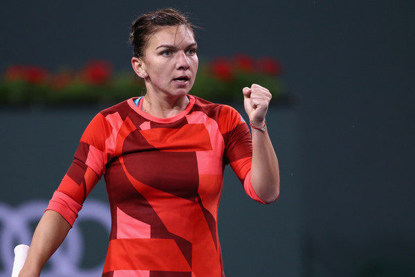 Halep reached back-to-back quarterfinals in Indian Wells and Miami last month. Photo credit: Julian Finney/Getty Images.