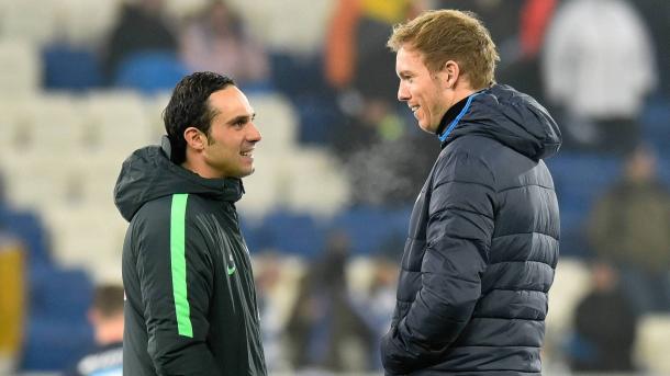 Nouri e Nagelsmann, giovani tecnici a confronto: subito Hoffenheim-Werder. | Fonte immagine: Sportschau