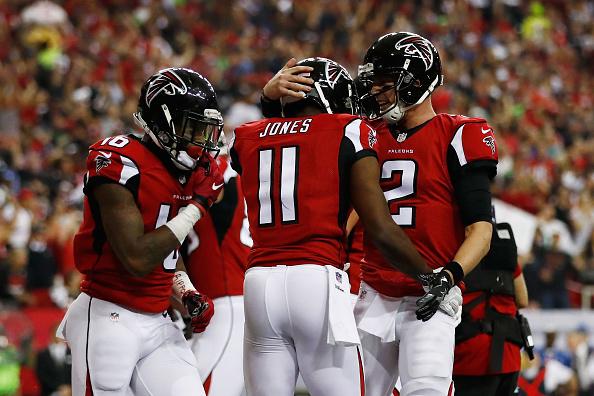 The Falcons were dominant in last season's postseason meeting with the Seahawks. (Source: Gregory Shamus/Getty Images) 