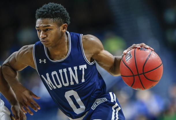 Robinson is again the star for the Mount as he seeks to finish his college career in the NCAA Tournament/Photo: Michael Hickey/Getty Images