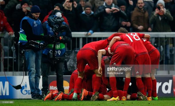 O Bayern conseguiu recuperar o jogo e garantir a passagem já no prolongamento