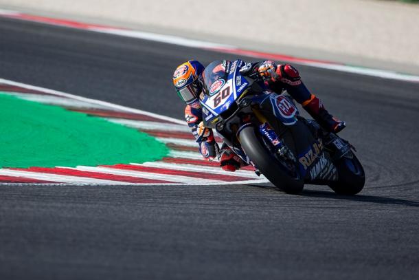 Michael van der Mark, segundo en Misano | Foto: Yamaha Racing