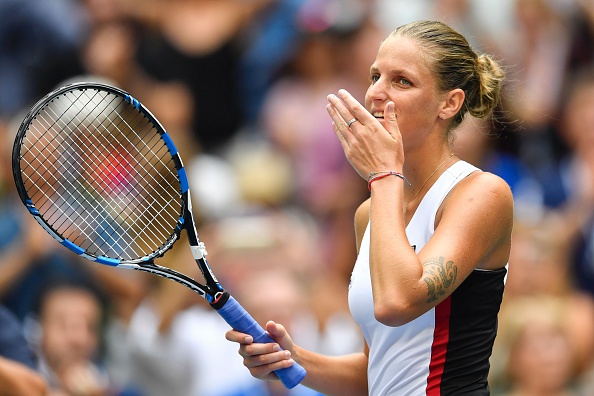 Pliskova in shock with her win over Williams (Photo by Eduardo Munoz Alvarez / Getty Images)
