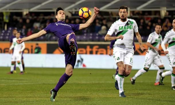 Nikola Kalinic, Fiorentina-Sassuolo 2-1: calciomercato.com