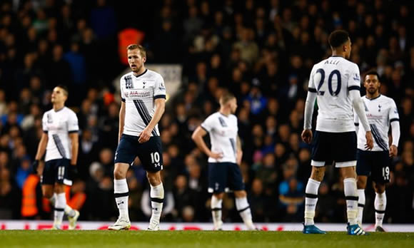 It was a disappointing night for Spurs (photo: getty)