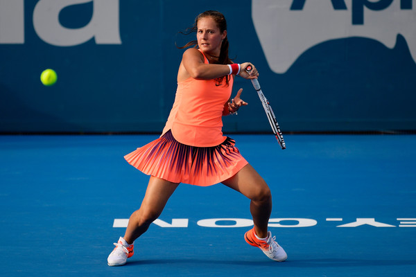 Kasatkina comes through a tough battle with Timea Babos (Photo by Brett Hemmings / Getty Images)